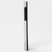 紫のハート パーソナライズされた Case-Mate iPhoneケース (裏面/左)