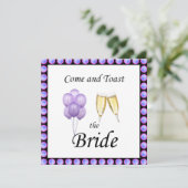 紫のバチェロレッテ 招待状 (スタンド正面)