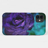 紫のバラエレガントiPhone / iPadケース Case-Mate iPhoneケース (裏面(横))