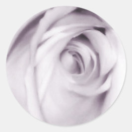 紫のバラシール ラウンドシール