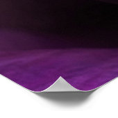 紫のバラポスター ポスター (角)