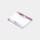 紫のバラ結婚の写真 ポストイット (アングル)