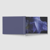 紫のバラ花 ゲストブック (全面)