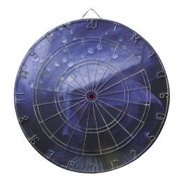 紫のバラ花 ダーツボード