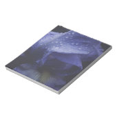 紫のバラ花 ノートパッド (回転)