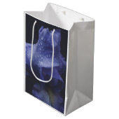 紫のバラ花 ミディアムペーパーバッグ (正面アングル)