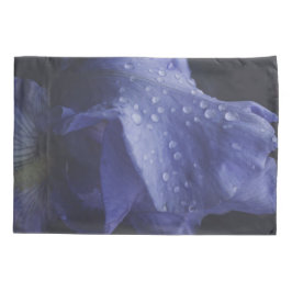 紫のバラ花 枕カバー