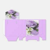 紫のバラ フェイバーボックス (折り畳みなし)
