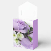 紫のバラ フェイバーボックス (オープン)