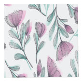 紫のバラ フォトキューブ (右)