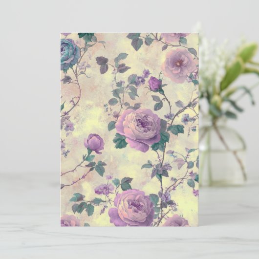 紫のバラ 招待状 (スタンド正面)