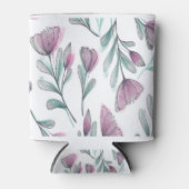 紫のバラ 缶クーラー (正面)