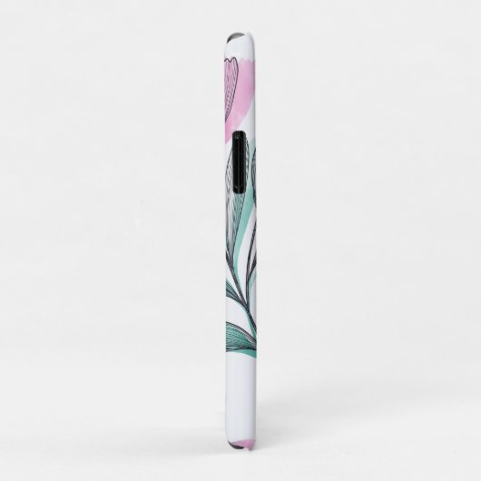 紫のバラ Case-Mate iPhoneケース (裏面/右)