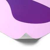 紫のパイ ポスター (角)