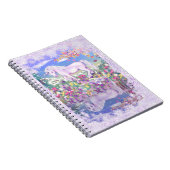 紫のパラダイス&雪 ノートブック (右側)