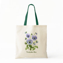 紫のパンジーをカスタマイズ可能