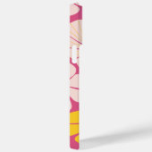 紫のパーソナライズされたグラデーションフローラ野花 Case-Mate iPhoneケース (裏面 / 右)