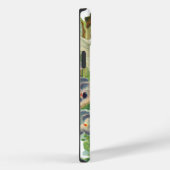 紫のビクトリアンパンジーの花とイースターエンジェル Case-Mate iPhoneケース (裏面 / 右)