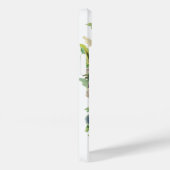 紫のビクトリアンパンジーの花とイースターエンジェル Case-Mate iPhoneケース (裏面 / 右)