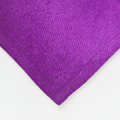 紫のビロードのキャピトンの織物の背景  フリースブランケット (角)