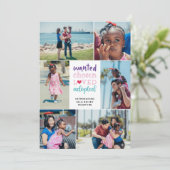 紫のピンクが指名手配の愛用写真 案内状 (スタンド正面)