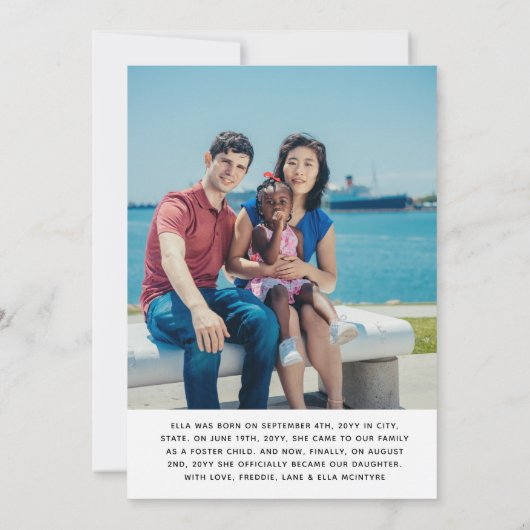 紫のピンクが指名手配の愛用写真 案内状 (裏面)