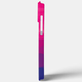 紫のピンクの山のグラデーション Case-Mate iPhoneケース (裏面 / 左)