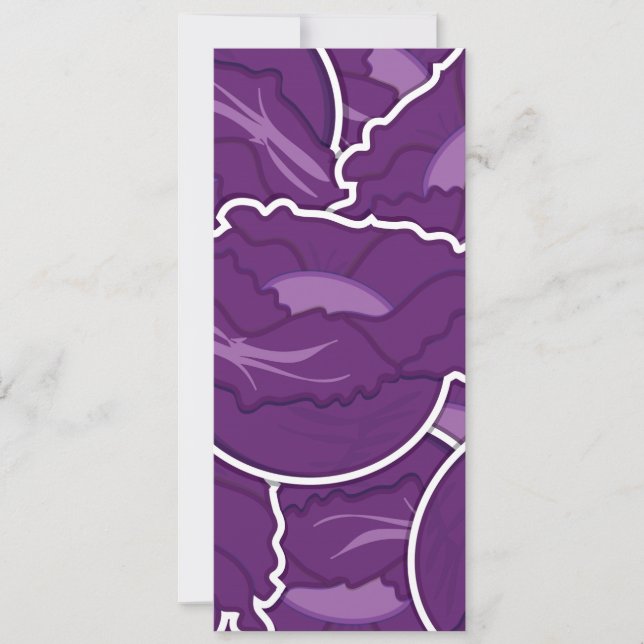 紫のファンキー白菜 (正面)