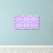 紫のファンタジーキャンバス キャンバスプリント (インサイチュ (ウッドフロア))