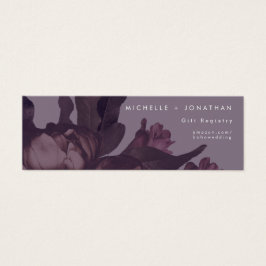 紫のファンタジーギフト登録カード