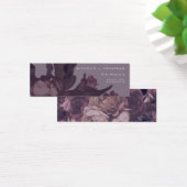 紫のファンタジーギフト登録カード (デスク)