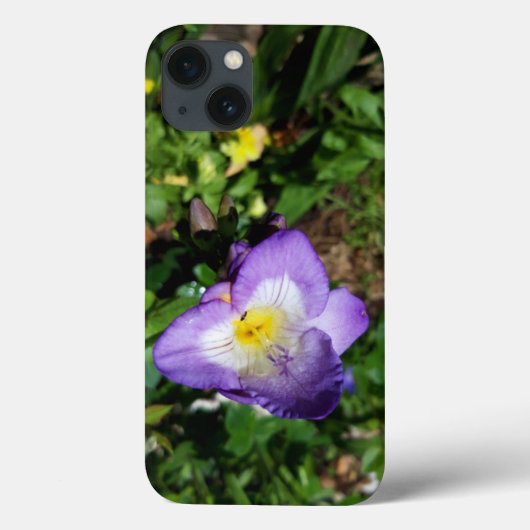 紫のフリージアの花 Case-Mate iPhoneケース (裏面)