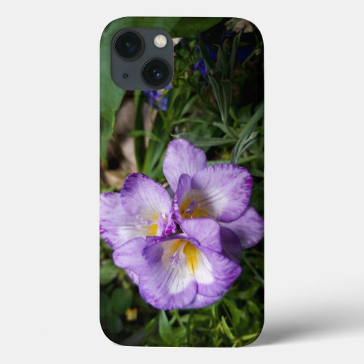 紫のフリージアの花 Case-Mate iPhoneケース (裏面)
