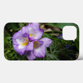 紫のフリージアの花 Case-Mate iPhoneケース (裏面 (横))