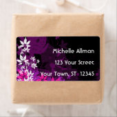 紫のフローラエイブリラベル ラベル (インサイチュ)