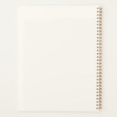 紫のフローラスクリプトジオメト結婚リ プランナー手帳 (裏面)