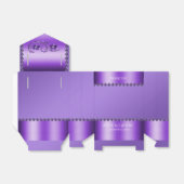 紫のフローラ優先ボックス フェイバーボックス (折り畳みなし)