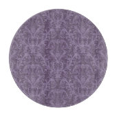 紫のフローラ壁紙2 カッティングボード (正面)