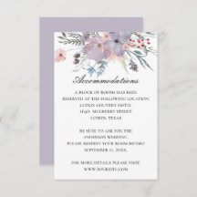 紫のフローラ宿泊施設。結婚詳細