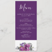 紫のフローラ結婚のメニュー メニュー (正面)