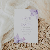 紫のフローラ結婚の水色素晴らし セーブザデート