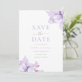 紫のフローラ結婚の水色素晴らし セーブザデート (スタンド正面)