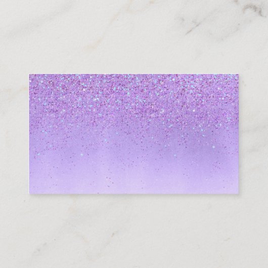 紫のフローラ蝶の赤ちゃんシャワーブックリクエスト エンクロージャーカード (裏面)