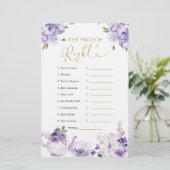 紫のフローラ赤ちゃんシャワー茶価格は右 (スタンド正面)