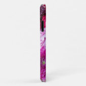 紫のフローラ電話ケース Case-Mate iPhoneケース (裏面/右)