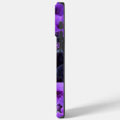 紫のフローラiPhone 14 Proの最大ケース Case-Mate iPhoneケース (裏面 / 左)