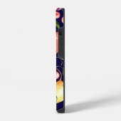 紫のブドウ フルーツ | iPhone 14 Case-Mate iPhoneケース (左側面)
