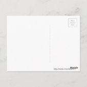 紫のプリンセスフラワー – カタツムリ郵便はがき ポストカード (裏面)