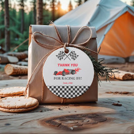 紫のベビー蝶の赤ちゃんシャワー フェイバータグ