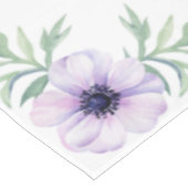 紫のポピー テーブルクロス (アングル)